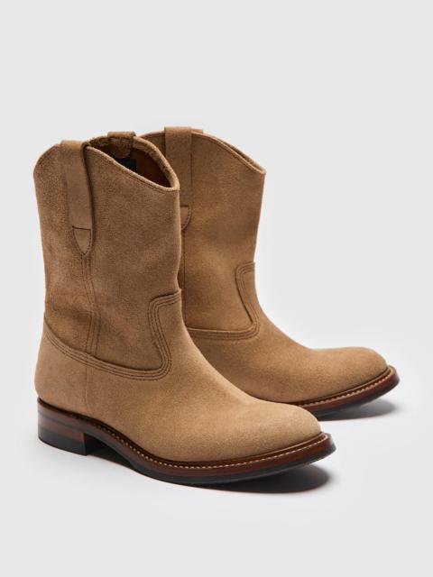 JOHN LOFGREN Duke Roper Boot in Horween Natural Roughout