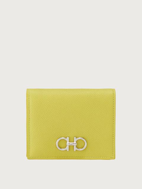FERRAGAMO GANCINI COMPACT WALLET