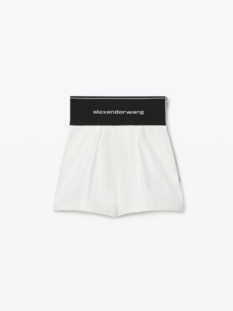 Alexander Wang SAFARI SHORT IN COTTON TAILORING