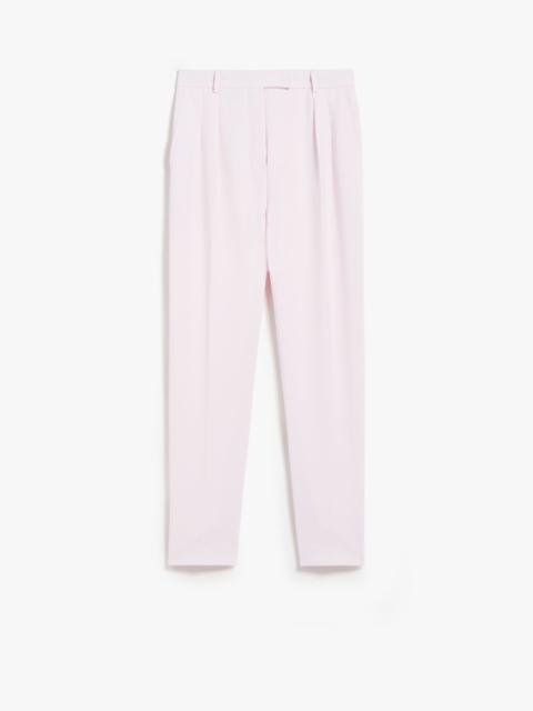 Max Mara Carrot fit cady trousers