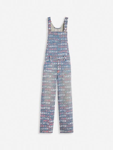 Lanvin LANVIN X FUTURE LOOSE-FIT PRINTED JUMPSUIT