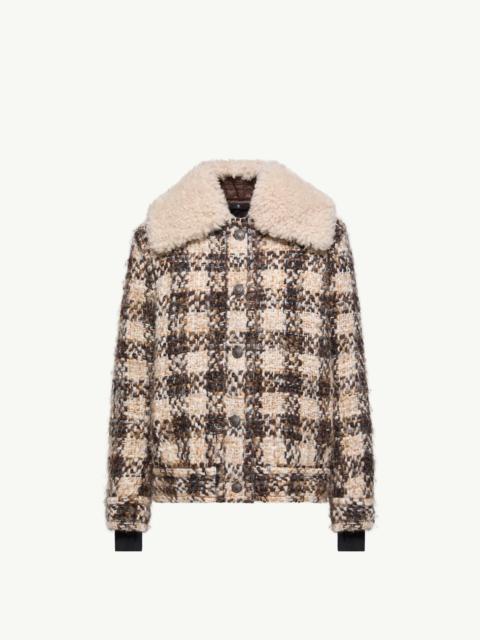 Camlez Wool & Shearling-Trimmed Short Down Jacket