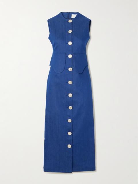 DESTREE Laetitia Denim Midi Dress