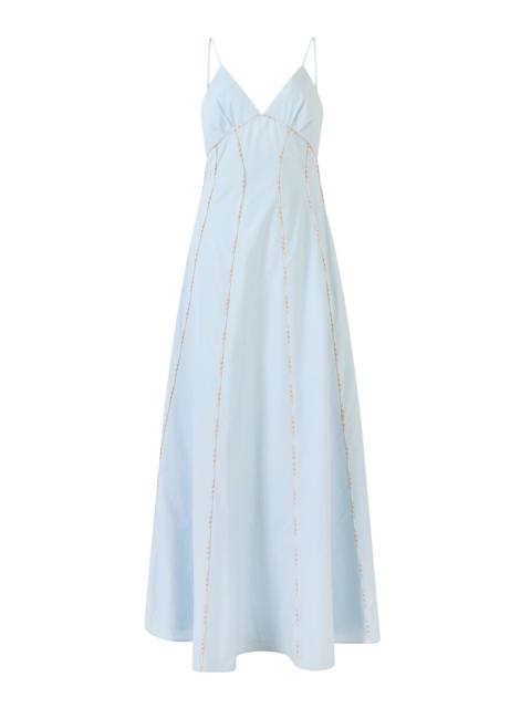 ROSIE ASSOULIN Cami Cotton Poplin Maxi Dress