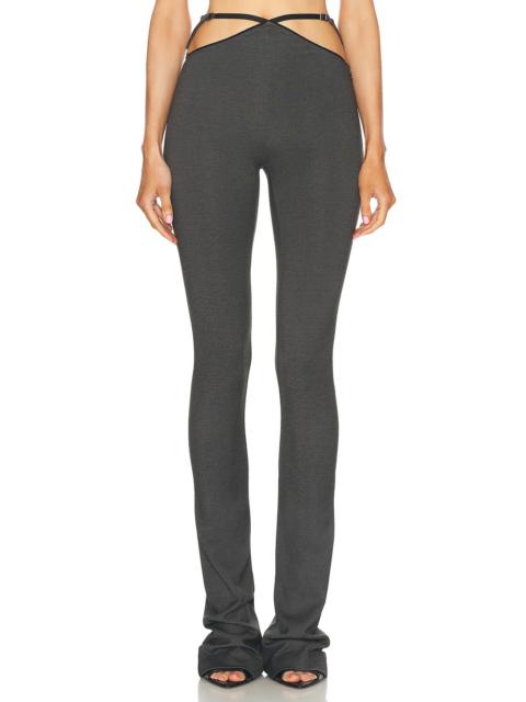 THE ATTICO Cut-out Flare Pant