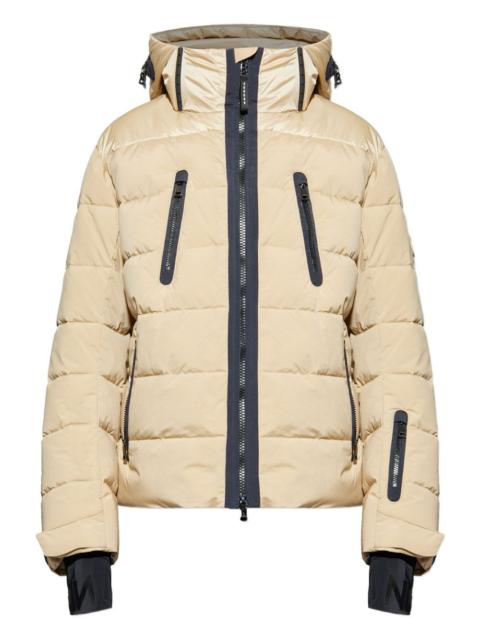 BOGNER hooded zipped padded jacket
