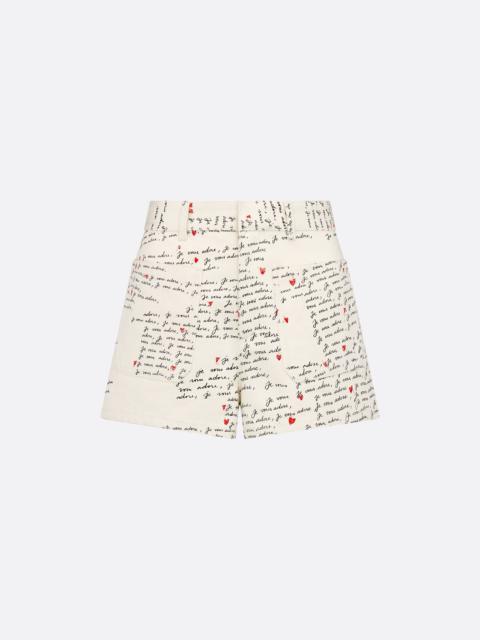 Dior Dioramour Shorts