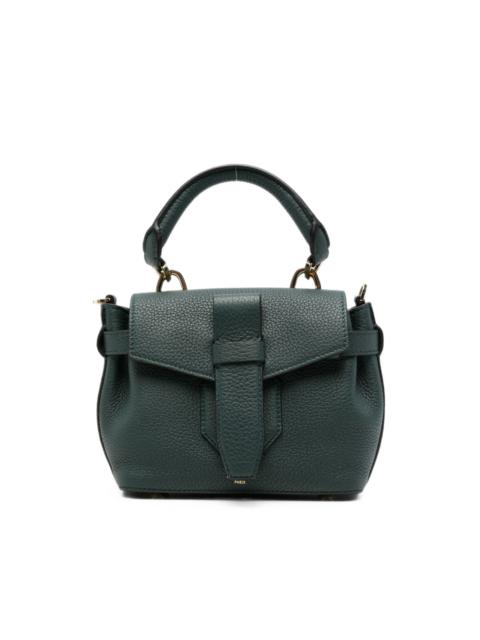 LANCEL Mini Charlie leather tote bag