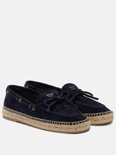Prada Suede espadrilles