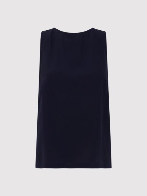 ST. AGNI Viscose Shell Top - Black