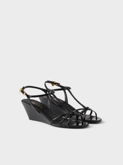 Prada Patent leather sandals