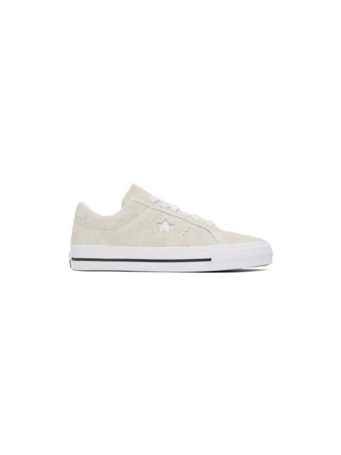 Beige One Star Pro Vintage Sneakers