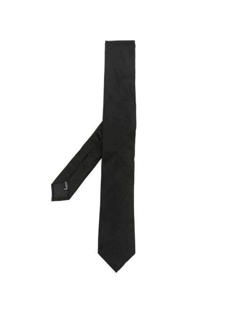 PHILIPP PLEIN logo-jacquard silk tie