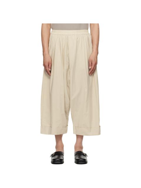 Toogood Beige 'The Baker' Trousers