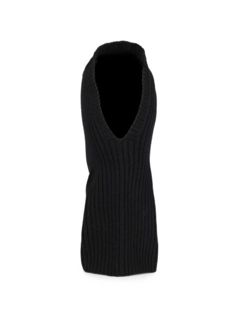 NEEDLES Needles Wool Ribbed-knit Balaclava