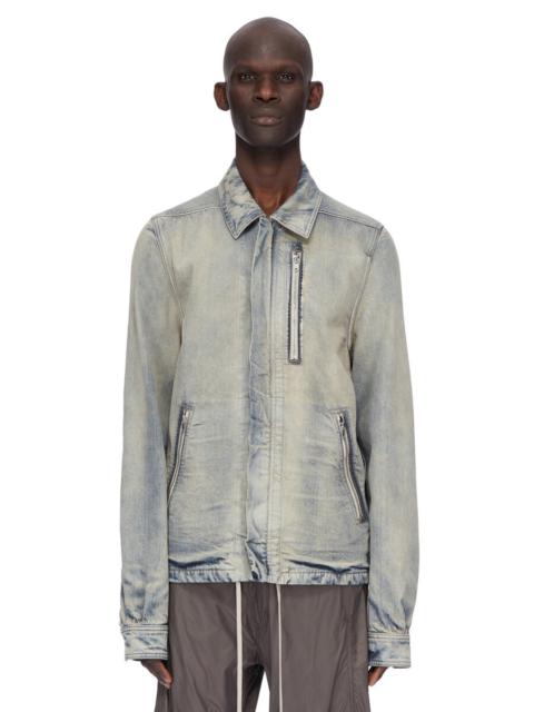 Rick Owens DRKSHDW Denim Jacket Gray