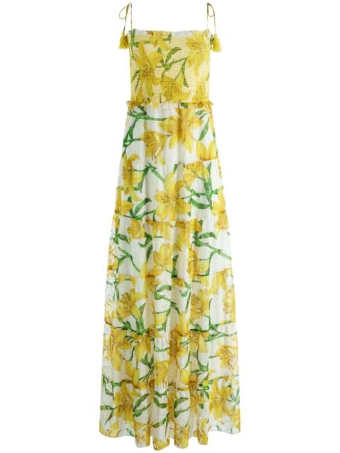 Alice + Olivia Marna floral-print maxi dress