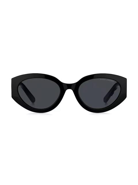 Marc Jacobs Marc 694/G/S 54MM Round Sunglasses