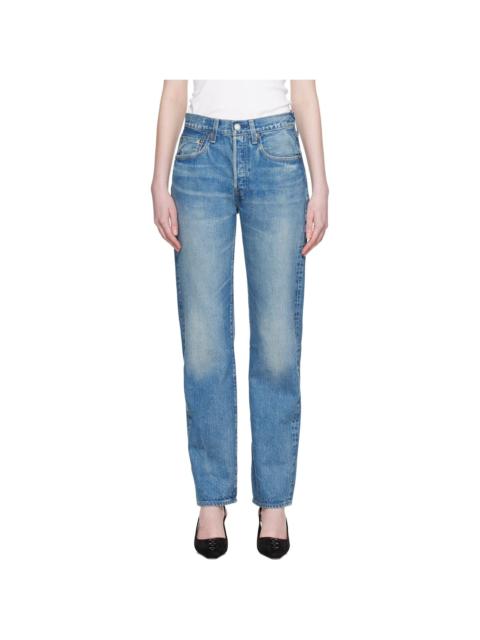 Levi's Blue '70s 501 Jeans