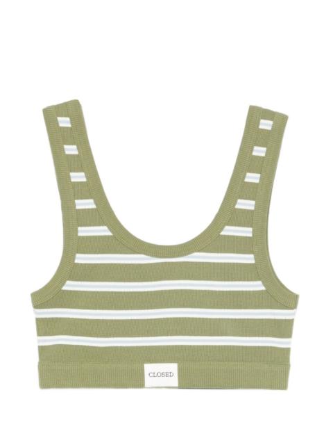 CLOSED striped bralette