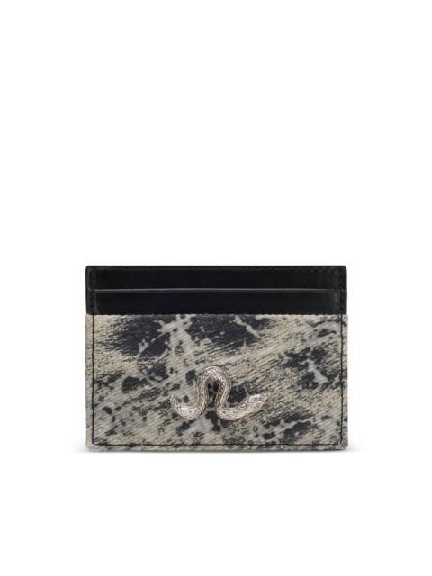 Roberto Cavalli animal-print cardholder