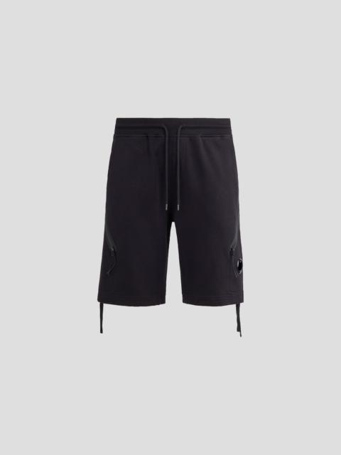 C.P. Company Diagonal Raised Fleece Zipped Pocket Shorts