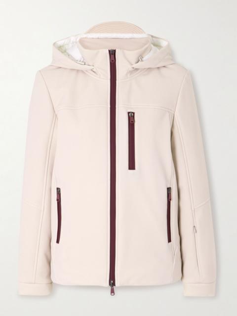 Brunello Cucinelli Hooded padded ski jacket Beige