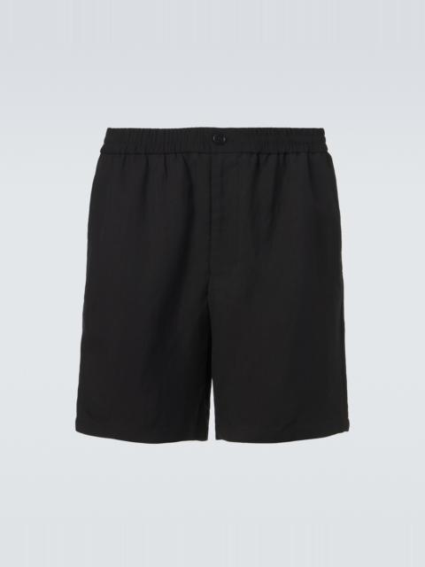 AMI Paris Ami De Cœur gabardine shorts