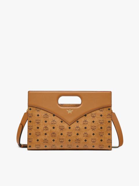 MCM Diamond Tote in Visetos Leather Mix