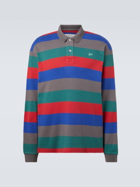 ERL Striped cotton polo shirt