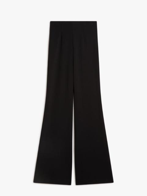 Sportmax High-waisted scuba jersey trousers