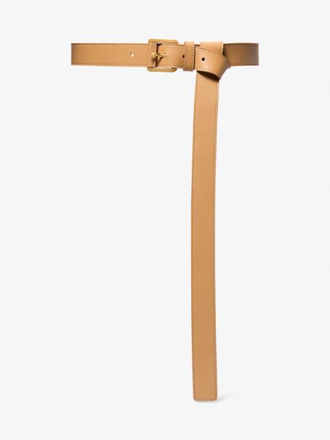 MICHAEL KORS COLLECTION Jodi Leather Trouser Belt