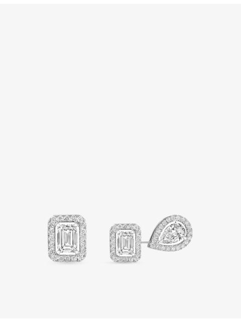 MESSIKA My Twin 18ct Gold And 0.81ct Diamond Stud Earrings