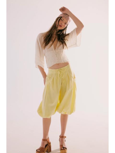 FREE PEOPLE Calle Balloon Crop Pull-On Pants