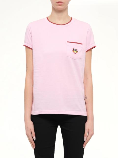 KENZO Tiger Crest T-Shirt in Pink
