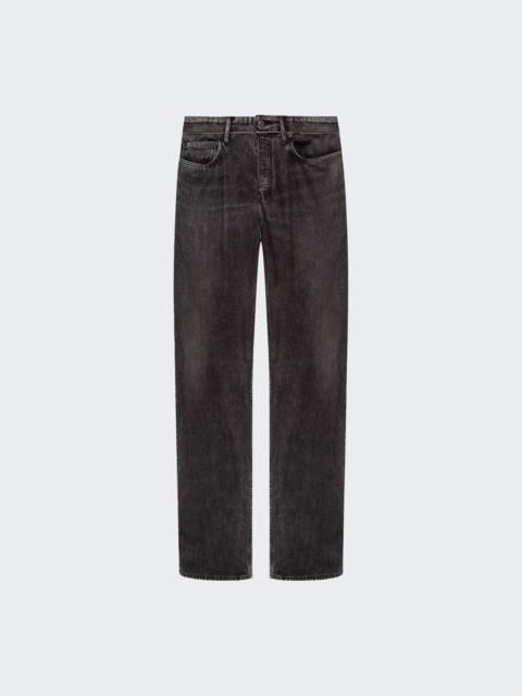 BALENCIAGA mid-rise wide-leg cotton jeans