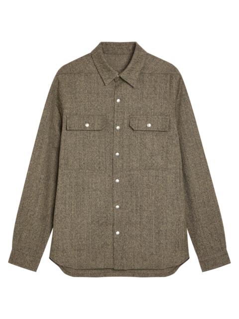 Rick Owens Rick Owens Wool Overshirt