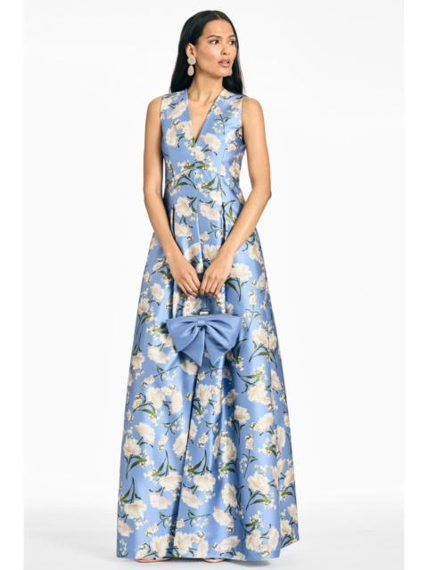 SACHIN & BABI BROOKLYNNE GOWN - TWILIGHT GARDENS