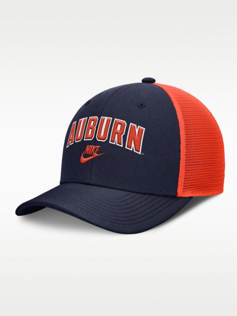 Nike Auburn Legacy Arch Rise Men's Nike Dri-FIT College Trucker Adjustable Hat