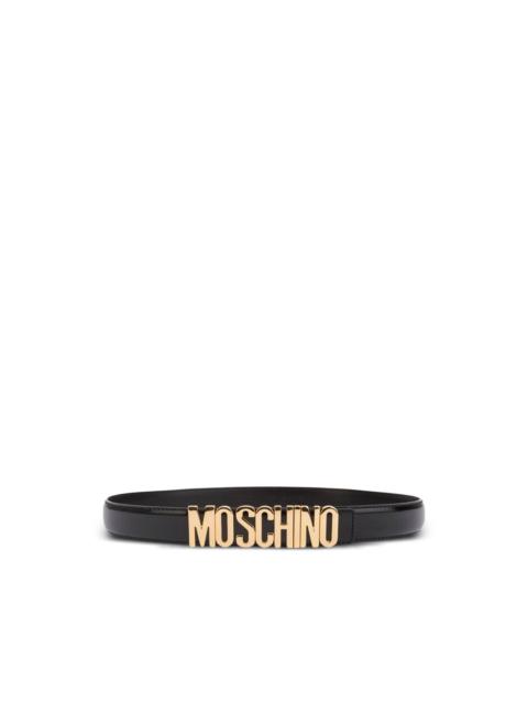 Moschino logo-detailed belt