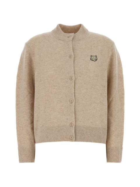 Maison Kitsuné Fox Head wool cardigan