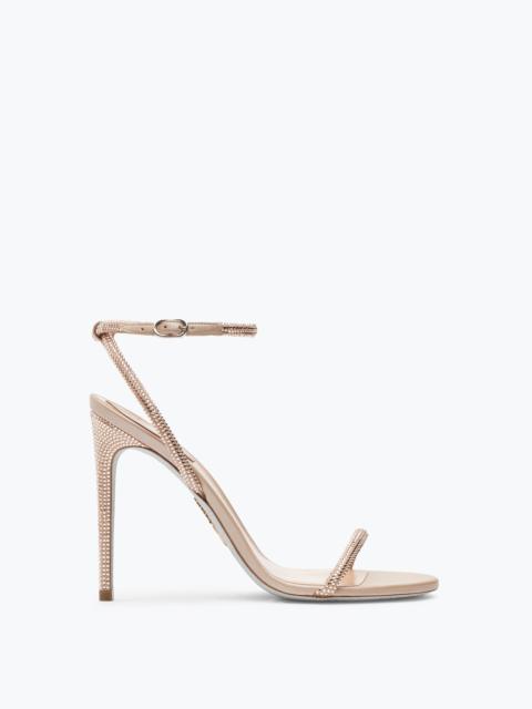 RENE CAOVILLA Ellabrita Crystal Blush Sandal 105