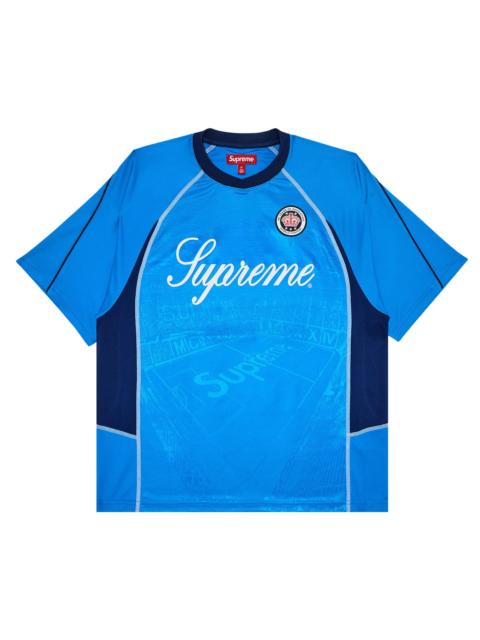 Supreme Supreme Jacquard Soccer Jersey 'Blue'