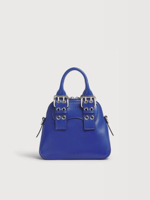 Marni BLUE LEATHER SMALL BELTE BAG