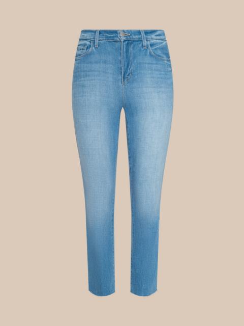 L'AGENCE Sada Cropped Slim-Leg Jean