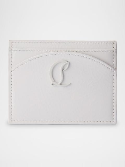 Christian Louboutin Loubi54 Card Case in Naplak Leather