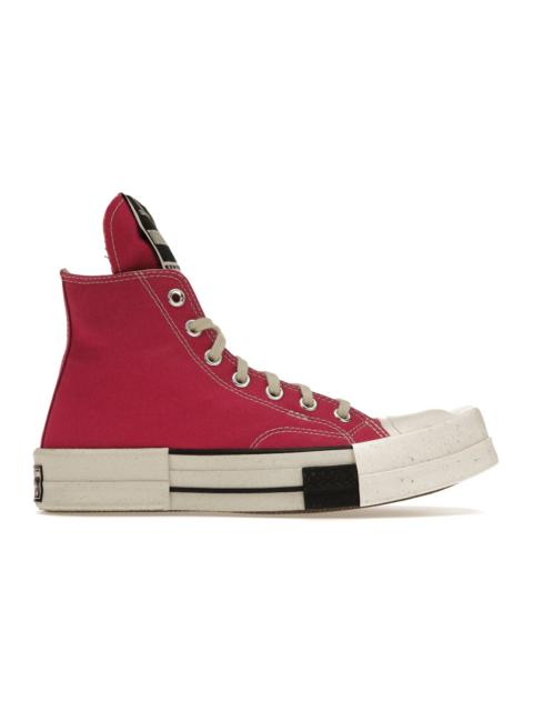 Converse TURBODRK Laceless Chuck Taylor All Star 70 Hi Rick Owens DRKSHDW Cactus Flower Pink