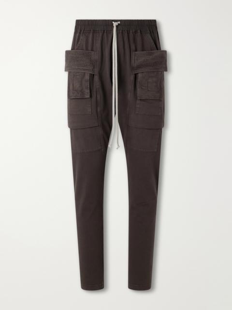 Rick Owens DRKSHDW Creatch Tapered Cotton-Jersey Sweatpants