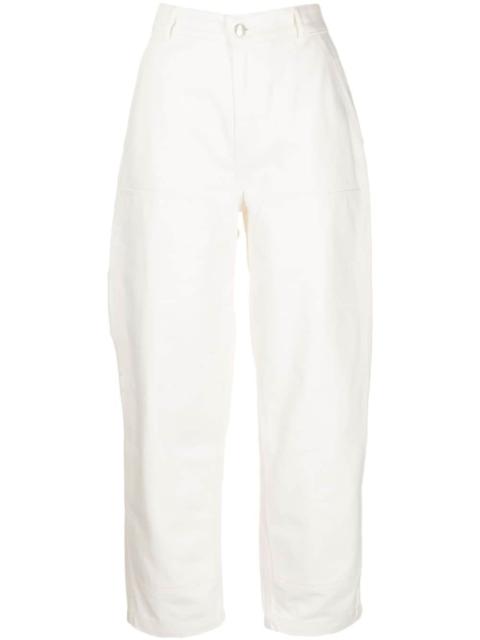 Maison Kitsuné cropped straight-leg jeans