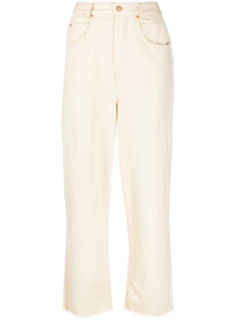 Isabel Marant high-waisted straight-leg jeans